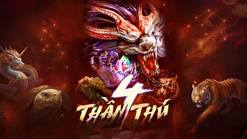 4 Thần Thú là trò chơi nổ hũ Sunwin dựa vào 4 linh vật phong thủy phương Đông