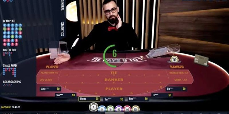 Live Baccarat với rất nhiều điểm thú vị ấn tượng