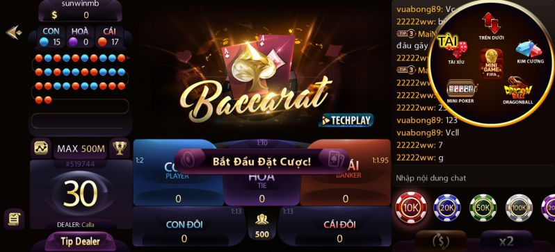 Baccarat Livestream