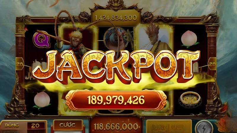 Hũ Jackpot của Tây Du Thần Khí Sunwin hoạt động theo cơ chế tích lũy với giá trị lớn