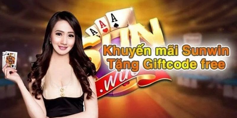 Giftcode Sunwin một dãy ký tự được cổng game phát hành cho người chơi