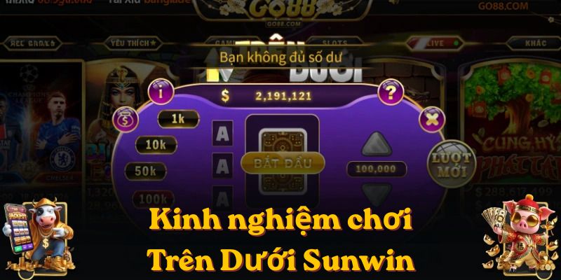 Khi chơi game anh em cần phải quan sát kỹ giá trị bài, quản lý vốn tốt và biết điểm dừng