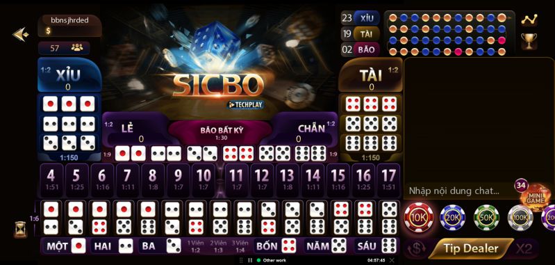 Live Sicbo X88 Sunwin chân thực, sống động