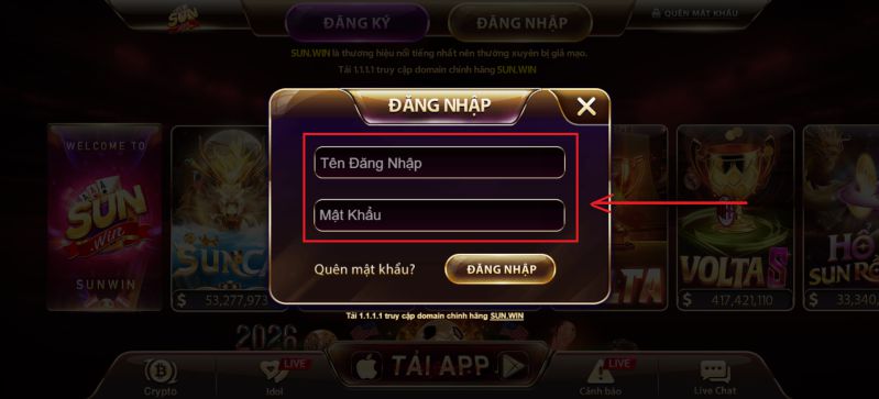 Hướng dẫn đăng nhập