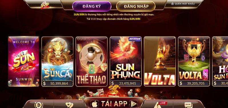 Vì sao Sunwin bị sập hoặc không truy cập được?