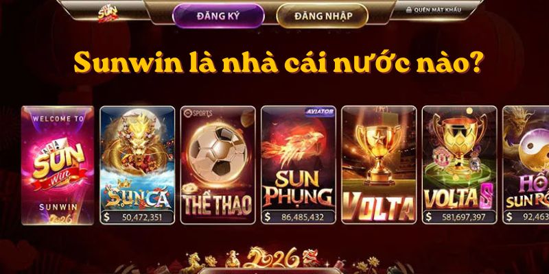 Sunwin là nhà cái nước nào