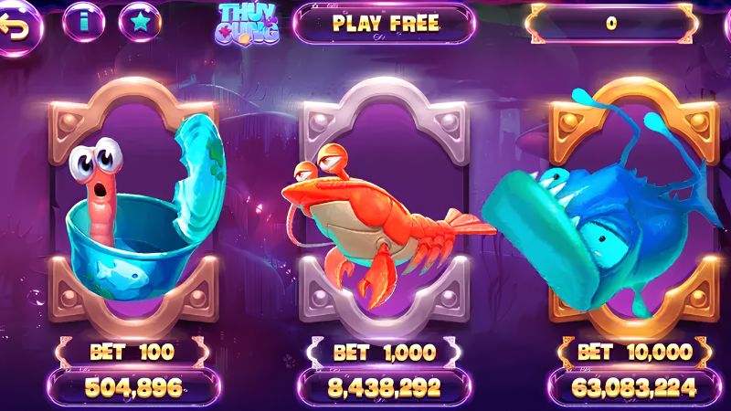 Thủy Cung Sunwin là game slot vận hành dựa trên bảng quy chuẩn 5 cột - 3 hàng