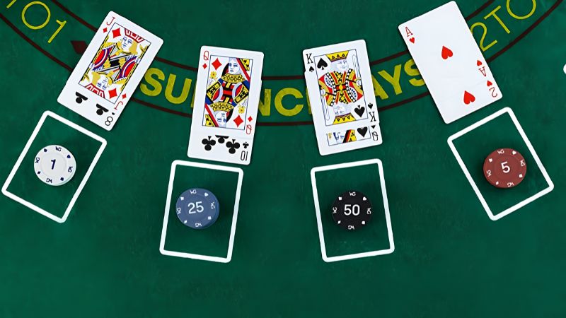 Cách tính điểm game bài Black Jack Sunwin đơn giản và dễ nhớ